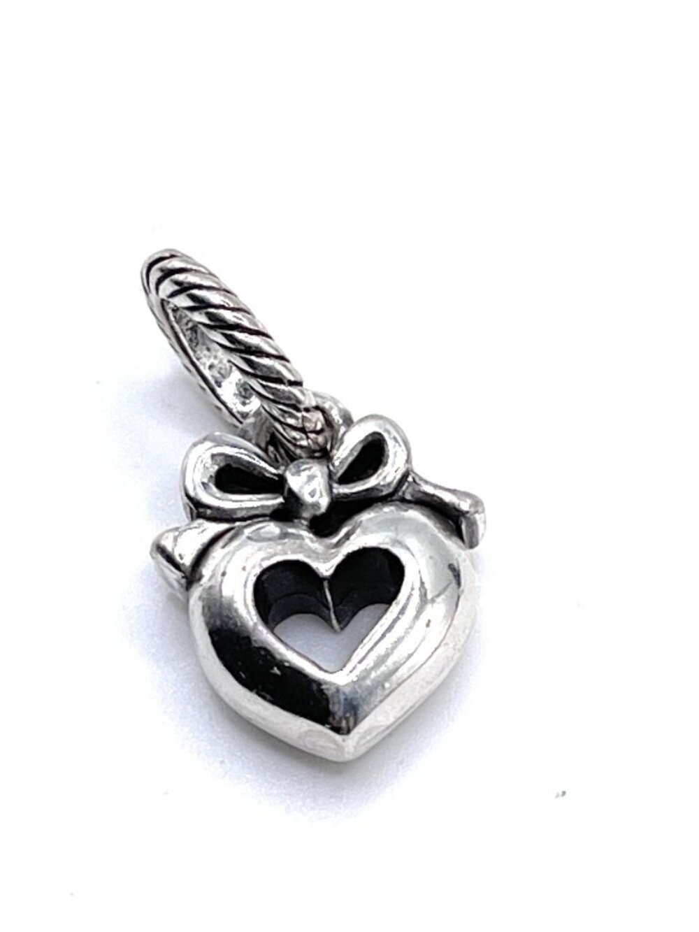 Brighton Open Heart Charm - 4120